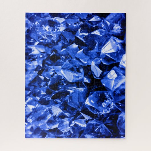 Unmögliches Puzzle - Saphire Gem Macro (Vertikal)