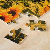 Unmögliches Puzzle - Sonnenblumenfeld (Seite)