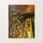 Unmögliches Puzzle - Sonniger Herbst (Vertikal)