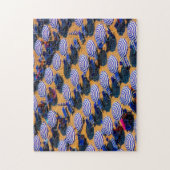 Unmögliches Puzzle - Strandschirme (Vertikal)