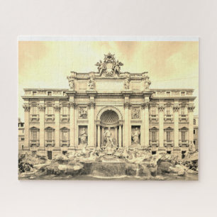 Unmögliches Puzzle - Trevi-Brunnen