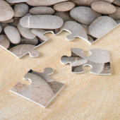 Unmögliches Puzzle - weiße Kieselsteine (Seite)