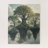 Unmögliches Rätsel - Der flatternde Wald Puzzle (Vertikal)