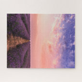 Unmögliches Rätsel - Lavendelfeld Puzzle (Horizontal)