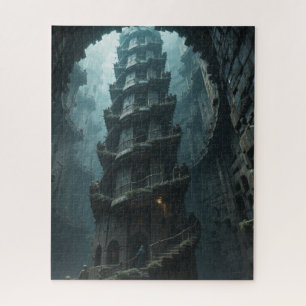 Unmögliches Rätsel - Treppenparadox Puzzle