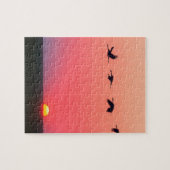 Unmögliches Rätsel - Vogelmigration Puzzle (Horizontal)