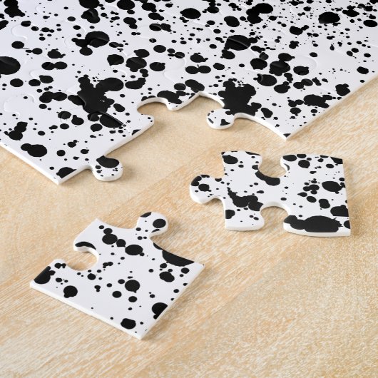 Unmögliches Spritzer-Farbstich-Puzzle Puzzle (Seite)