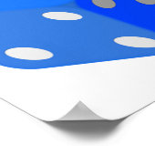 Unmögliches Würfeldreieck Poster (Ecke)