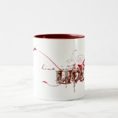 Unmöglichkeiten Zweifarbige Tasse (Mittel)