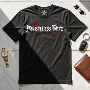Unnachgiebige Kraft - Motivierend Design-T - Shirt