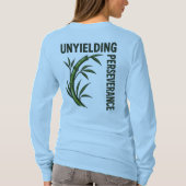 Unnachgiebiges Design T-Shirt (Rückseite)