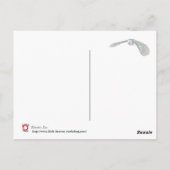 Unnachgiebiges Meer Postkarte (Rückseite)