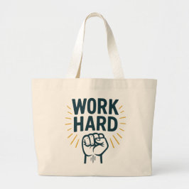 Unnachgiebiges Streben nach Großzügigkeit Jumbo Stoffbeutel