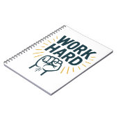 Unnachgiebiges Streben nach Großzügigkeit Notizblock (Linke Seite)