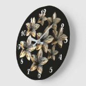 Unnatürliche Schönheit Große Wanduhr (Winkel)