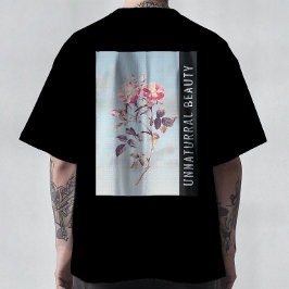Unnatürliche Schönheit Moderne Vintage-Rose Ästhet T-Shirt