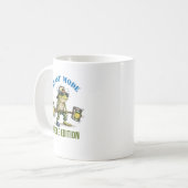 Unny Frosch-Biest-Modus-Kaputt-Edition-Kaffeetasse Kaffeetasse (Vorderseite Links)