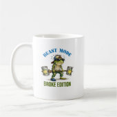 Unny Frosch-Biest-Modus-Kaputt-Edition-Kaffeetasse Kaffeetasse (Links)