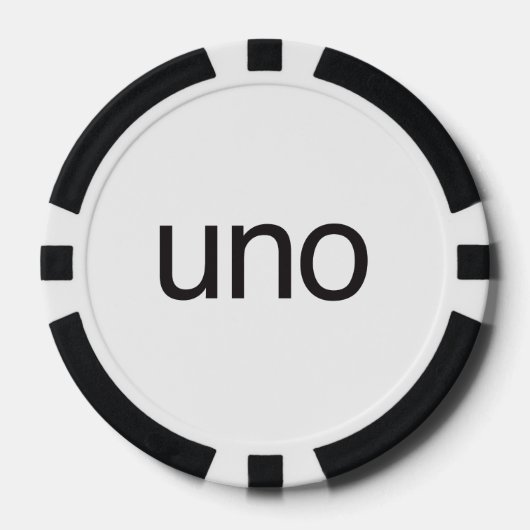 uno.ai pokerchips (Vorderseite)