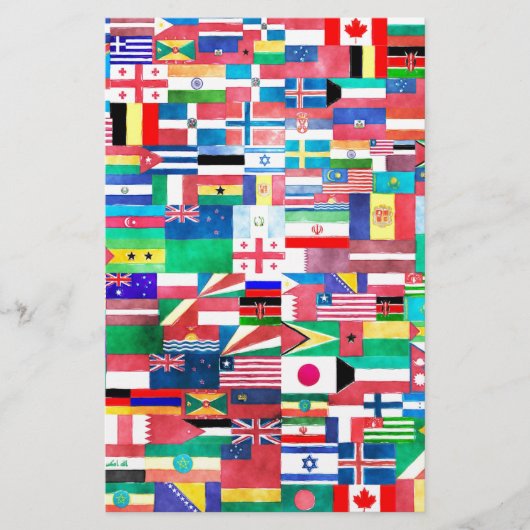UNO-Collage Briefpapier (Vorderseite)