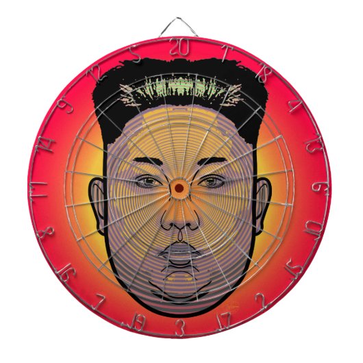 UNO-Diktator Do Dartboard Kim-Jong Dartscheibe (vorne)