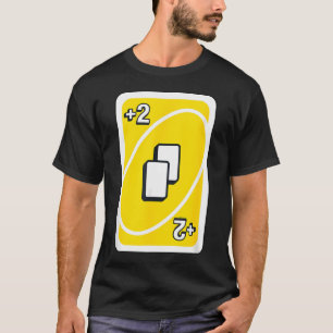 Uno - Gelb Ziehen T-Shirt