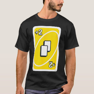 Uno - Gelb Ziehen T-Shirt