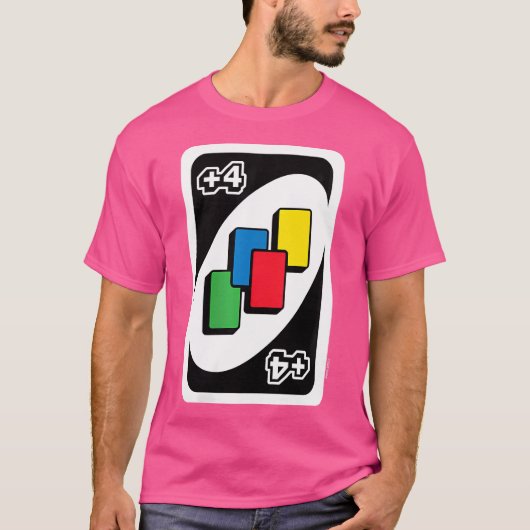 Uno - Gezeichnet vier T-Shirt (Vorderseite)