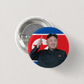 UNO-Gruß Kim-Jong Button (Vorne & Hinten)