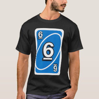 Uno Halloween Blue 6 Card T-Shirt