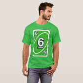 UNO Halloween Green 6 Card T-Shirt (Vorne ganz)