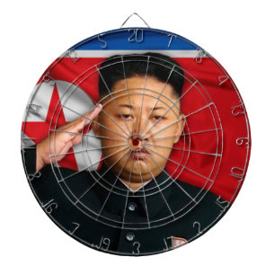 UNO Kim-Jong Dartscheibe