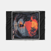 Uno Mas - Disc Golf Fleecedecke (Vorderseite (Horizontal))