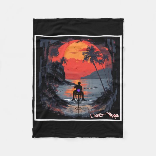 Uno Mas - Disc Golf Fleecedecke (Vorderseite)