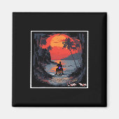 Uno Mas - Disc Golf  Magnet (Vorne)