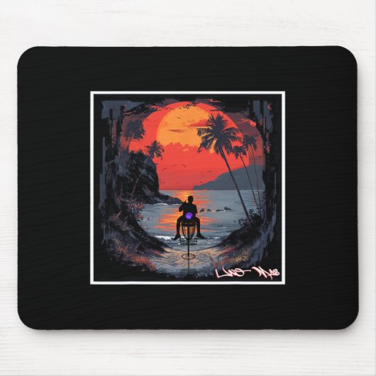 Uno Mas - Disc Golf  Mousepad (Vorne)