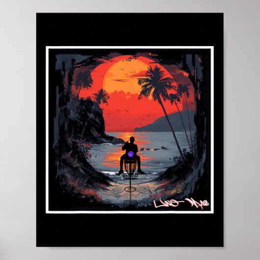 Uno Mas - Disc Golf Poster (Vorne)