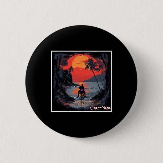 Uno Mas - Discgolf Button (Vorderseite)