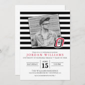 UNO Mavericks Graduate Ankündigung (Vorne/Hinten)