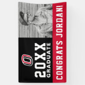 UNO Mavericks Graduate Banner (Vertikal)