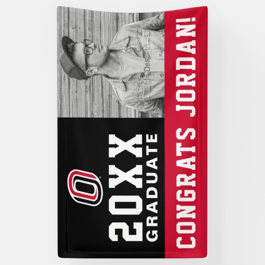 UNO Mavericks Graduate Banner (Vertikal)