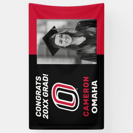 UNO Mavericks Graduate Banner (Vertikal)