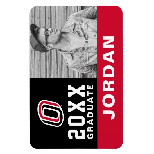 UNO Mavericks Graduate Magnet (Vertikal)