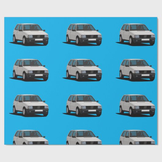 Uno Mille Turbo, d. h. Wrapping Paper Geschenkpapier (Flach)