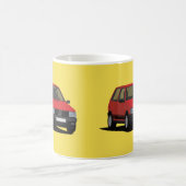 Uno Mille Turbo, d.h. - zwei Bilder Coffee Tasse (Mittel)