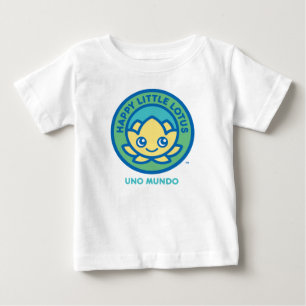 UNO MUNDO Baby T - Shirt, Happy Little Lotus HLL_0 T-shirt