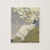 UNO Peu…, Entwurf für ein Landkleid durch Paquin, Puzzle (Vertikal)