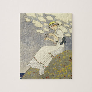 UNO Peu…, Entwurf für ein Landkleid durch Paquin, Puzzle