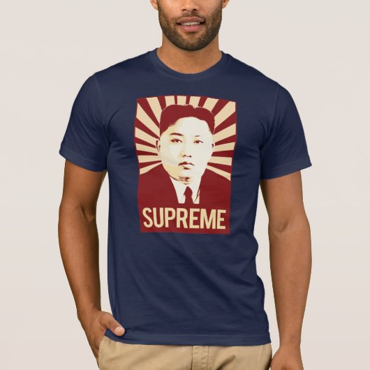 UNO-Propaganda Kim-Jong - Oberst - T-Shirt (Vorderseite)