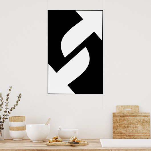 Uno — Umkehrung Poster (Küche)